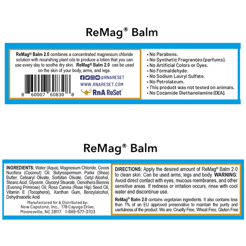 ReMag Balm 2.0 - Magnesiumbalsem