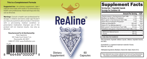 ReAline - B-Vitaminen Plus - 60 Capsules