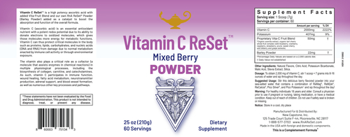 Vitamin C ReSet - Vitamine C - Drinken in poeder